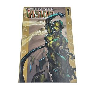 Ultimate Vision Comic Book Part 1 Marvel‎ Comics Collectible First Edition